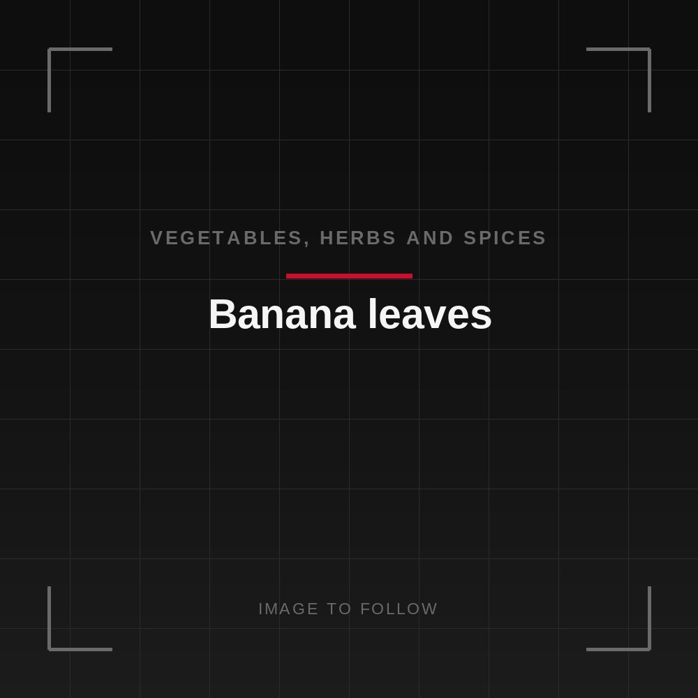 Banana leaves