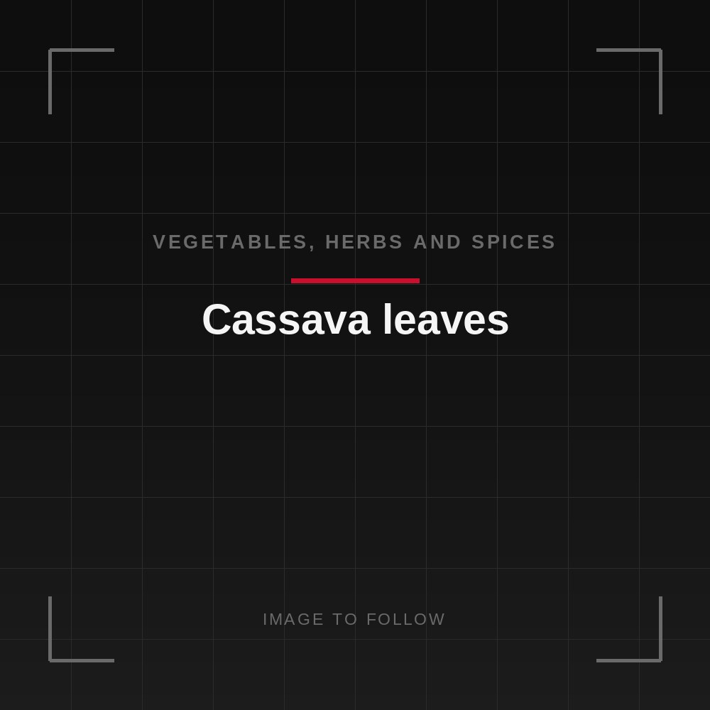 Cassava leaves