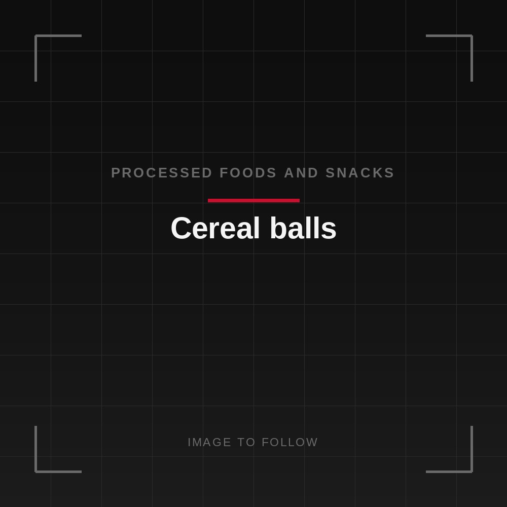 Cereal balls