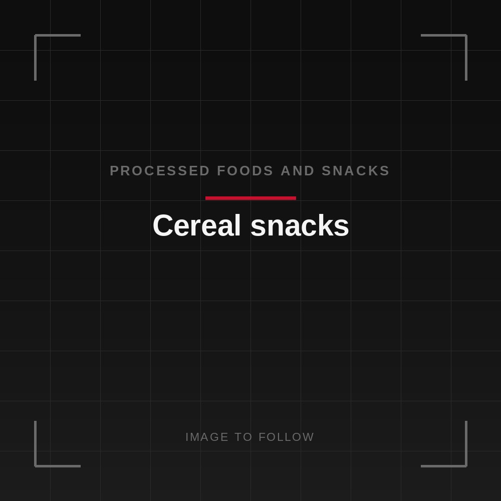 Cereal snacks