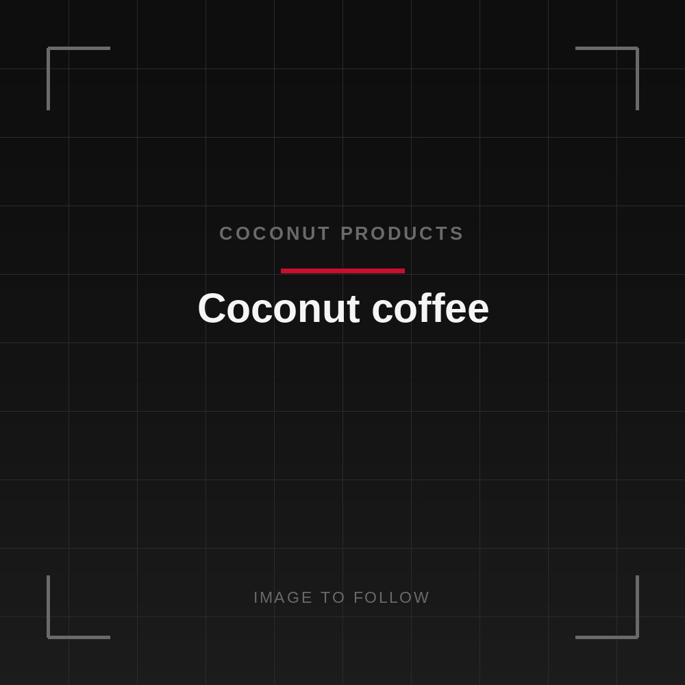 Coconut coffee