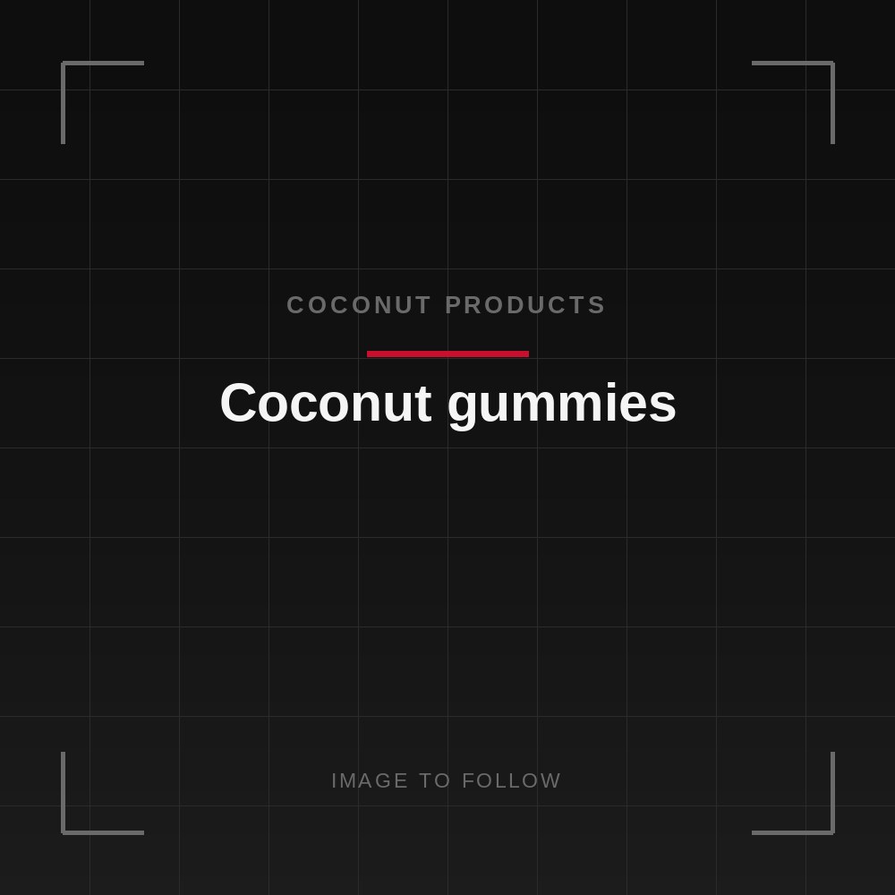 Coconut gummies