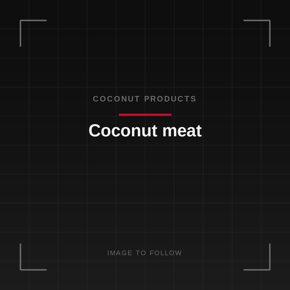 Coconut meat