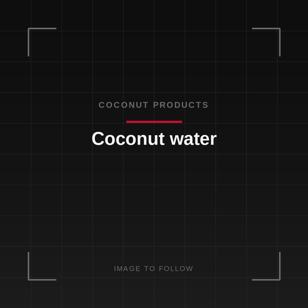 Coconut water - Detail view