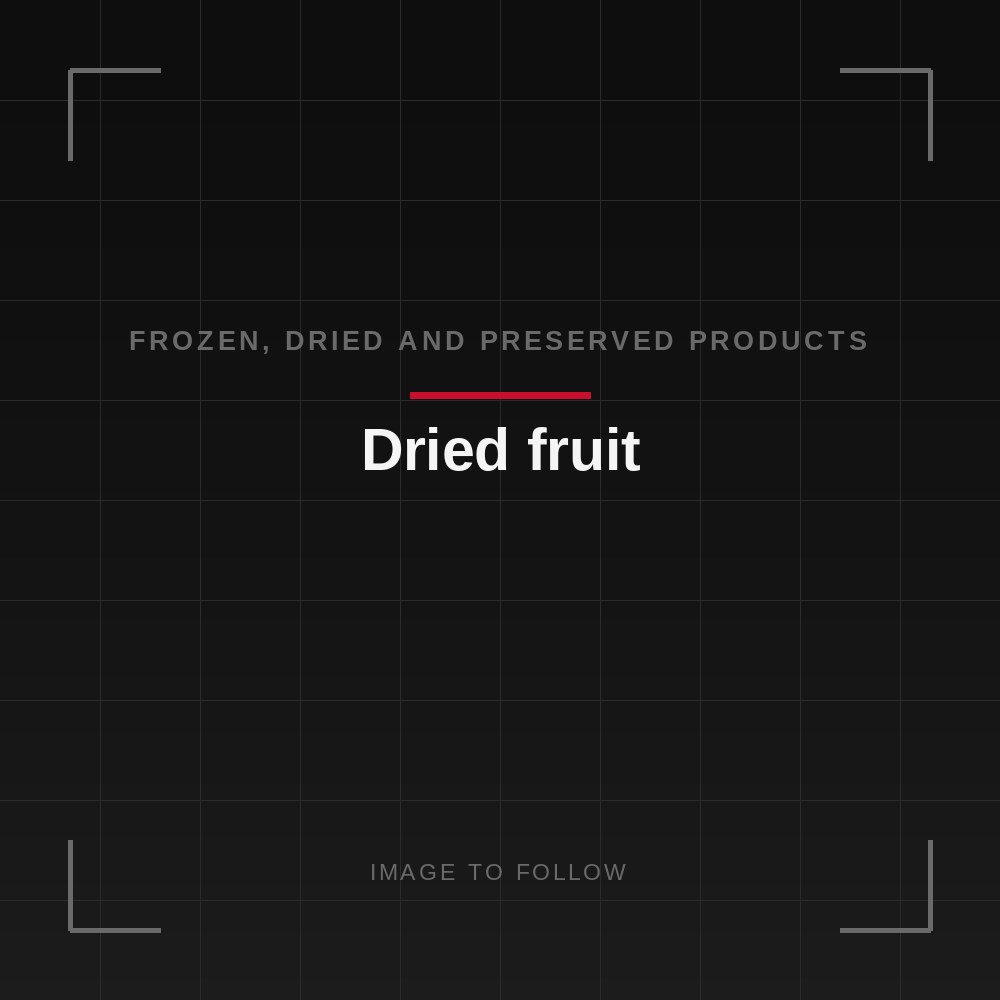 Dried fruit