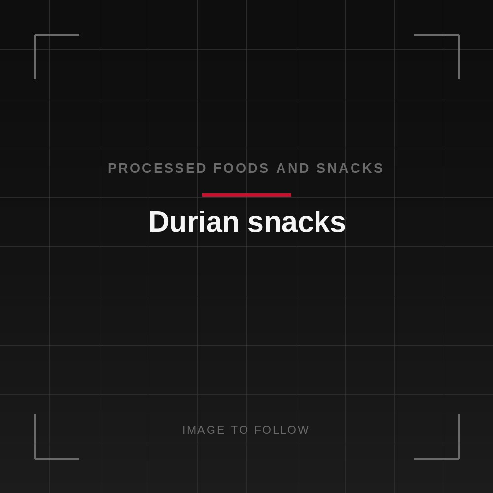 Durian snacks