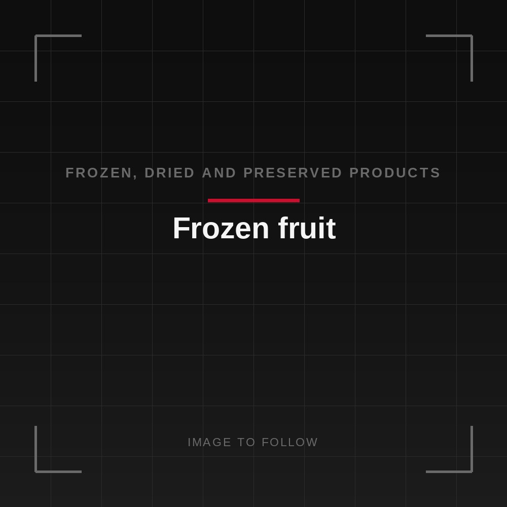 Frozen fruit