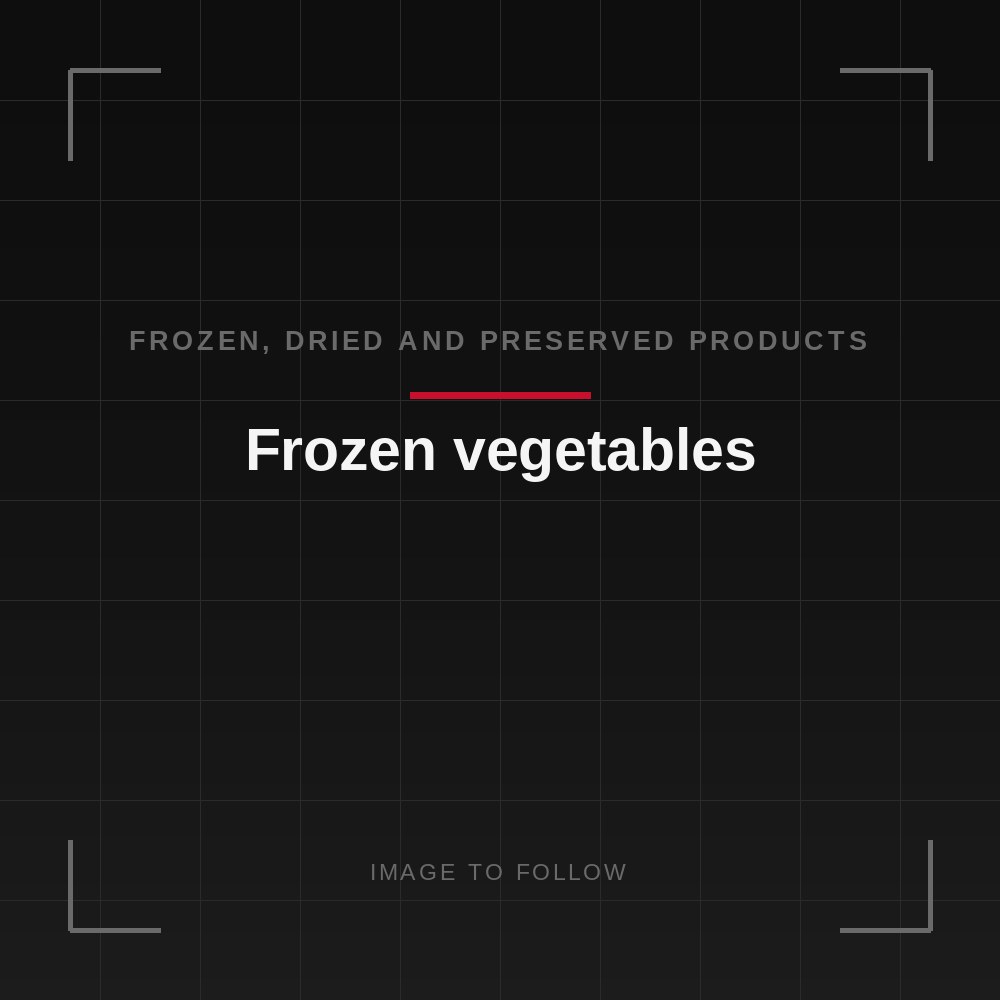 Frozen vegetables