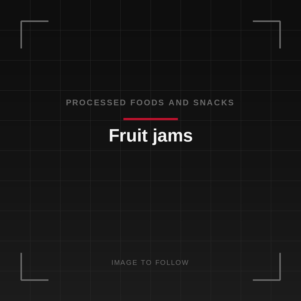 Fruit jams