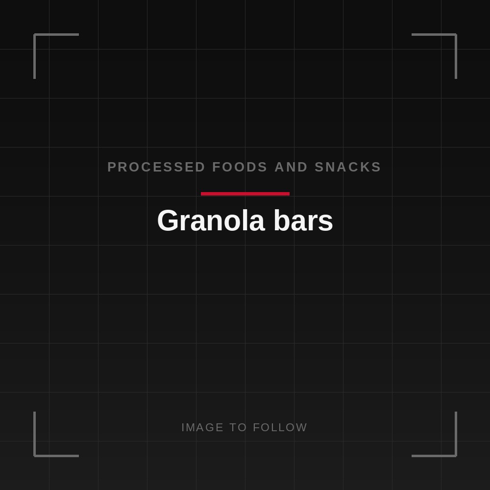 Granola bars