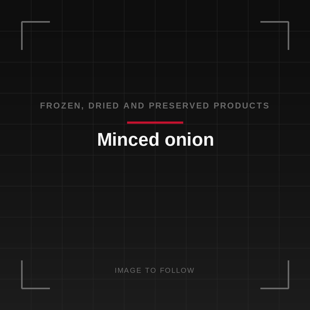 Minced onion