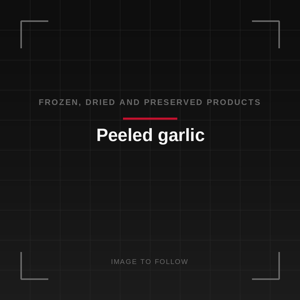 Peeled garlic