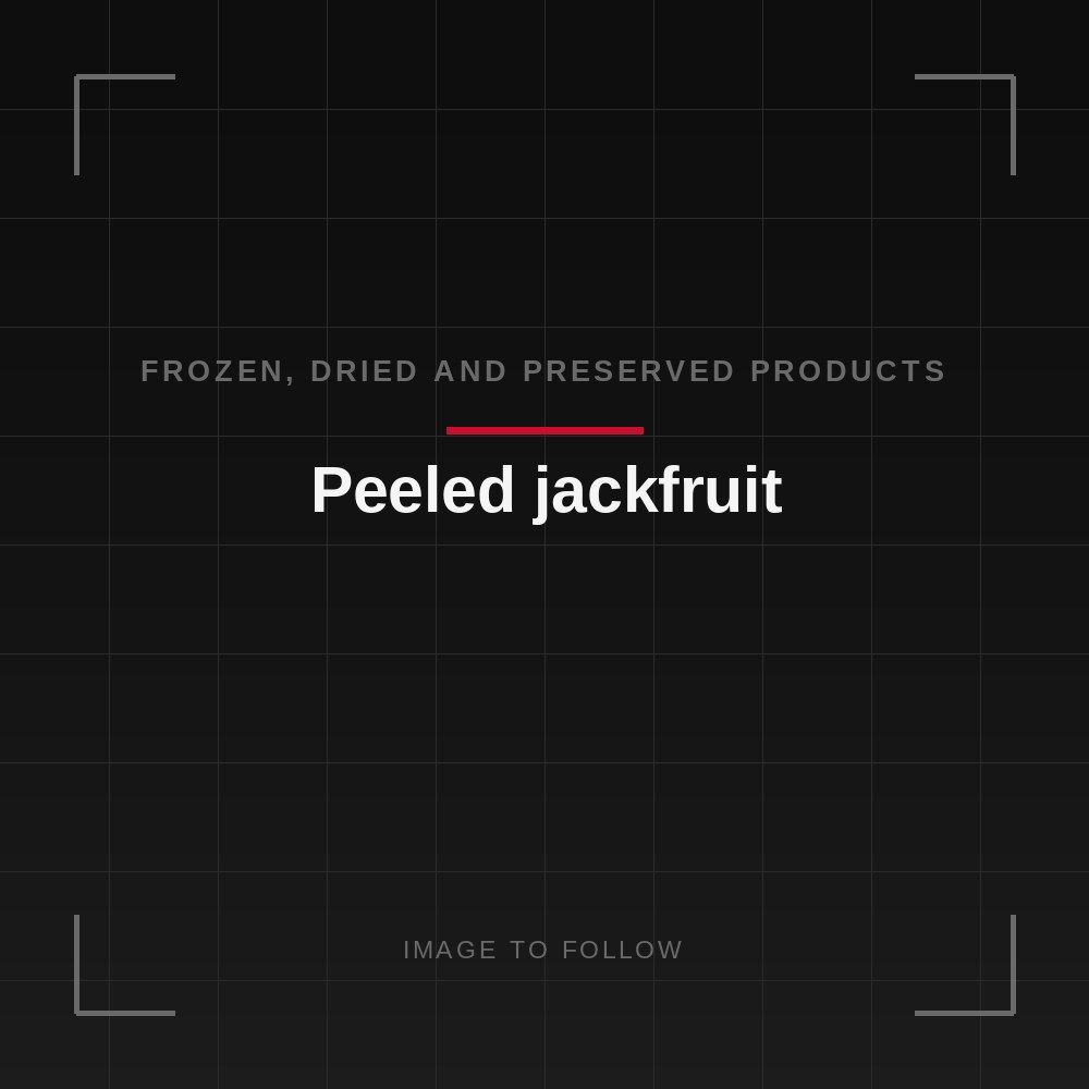 Peeled jackfruit