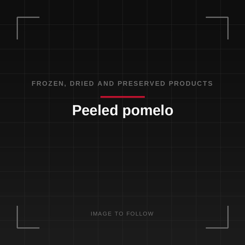 Peeled pomelo