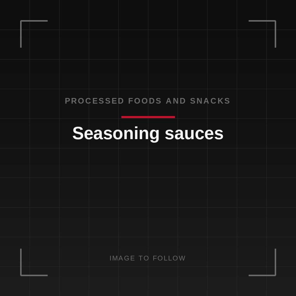 Seasoning sauces