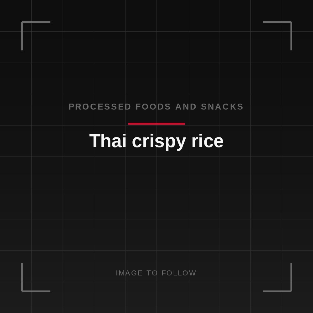 Thai crispy rice